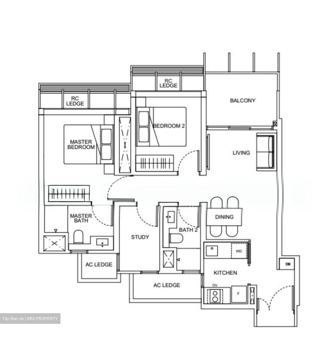 Hillhaven (D23), Apartment #563797921
